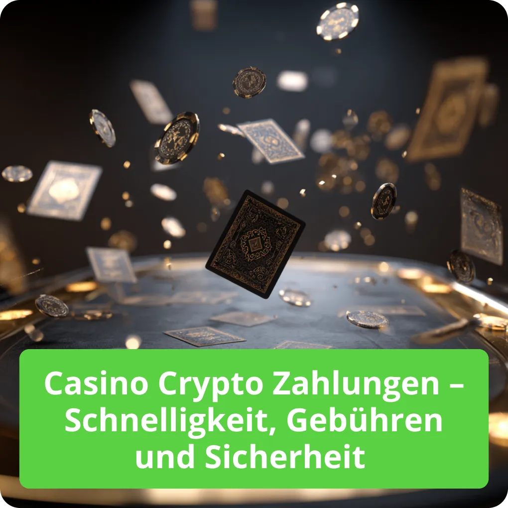 Casino Crypto Zahlungen – Schnelligkeit, Gebühren und Sicherheit